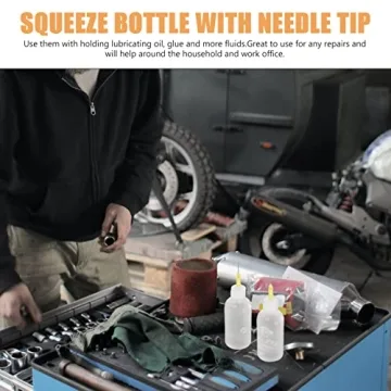 ULTNICE 6pcs Applicator Bottles for Precise Dispensing