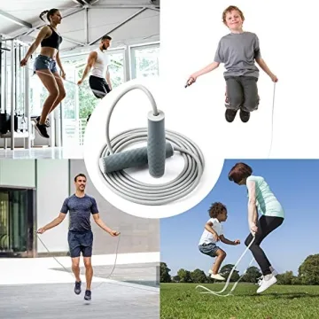 Weighted Jump Rope with Adjustable Length For All