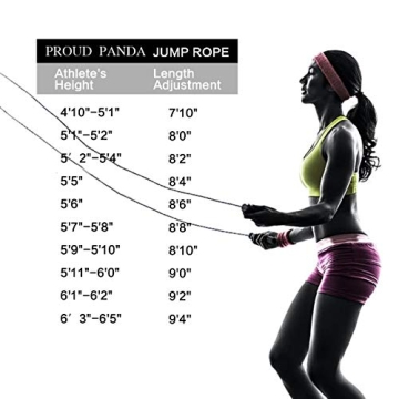 Weighted Jump Rope with Adjustable Length For All