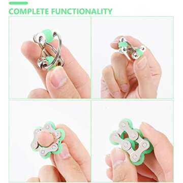 ZQFTZQ 8 Pcs Hand Fidget Toys for Stress Relief