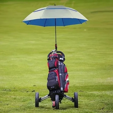 SunTek 68” Golf Umbrella with UV Protection & Windproof Design