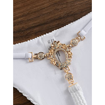 GORGLITTER Women's 2 Piece Sexy Thong Bikini Set