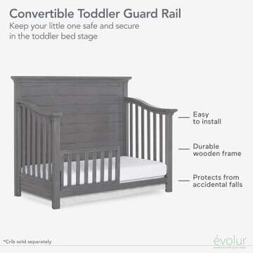 Evolur Toddler Rail