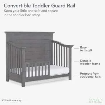 Evolur Toddler Rail