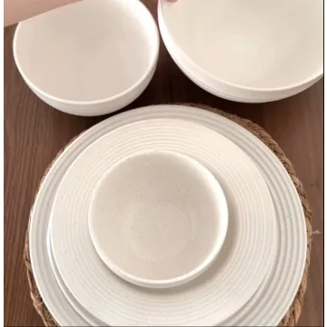 ست غذاخوری مینیمال سرامیکی | طراحی ساده و مدرن ساده، شیک و هماهنگ با هر دکور