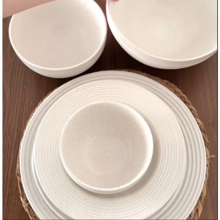 ست غذاخوری مینیمال سرامیکی | طراحی ساده و مدرن ساده، شیک و هماهنگ با هر دکور