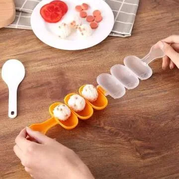 10PCS Rice Ball Maker Kit for Fun Sushi Making