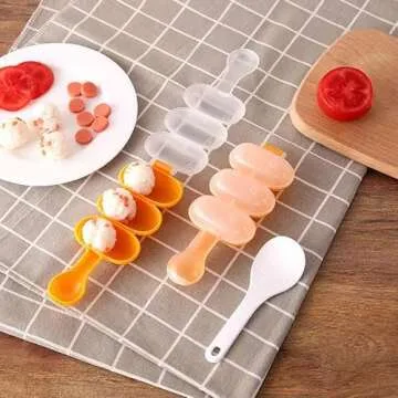 10PCS Rice Ball Maker Kit for Fun Sushi Making