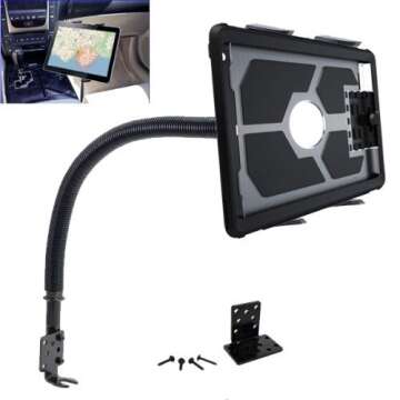 Heavy Duty Flexible 22“ Aluminum gooseneck ELD compliant car truck fleet floor seat bolt tablet mo...