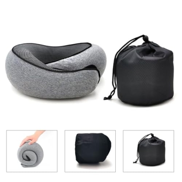 RURING Travel Neck Pillow - Memory Foam Comfort