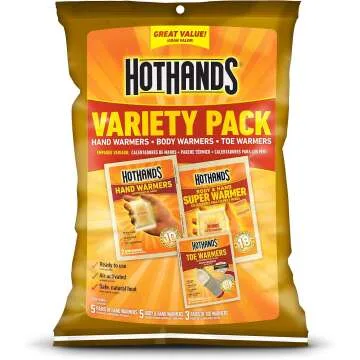 HotHands Warmers Variety Pack for Ultimate Comfort