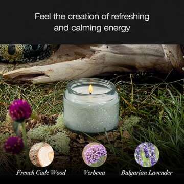 Voluspa French Cade Lavender Petite Candle, 3.2 oz