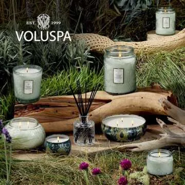 Voluspa French Cade Lavender Petite Candle, 3.2 oz