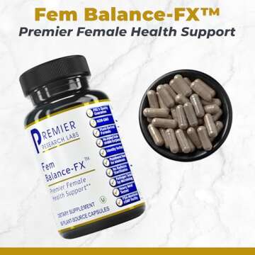 Fem Balance-FX, 60 Capsules, Vegan Product - Comprehensive Female Formula for Premier Female Health ...