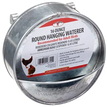 Durable Hanging Poultry Waterer for Chickens and Goats