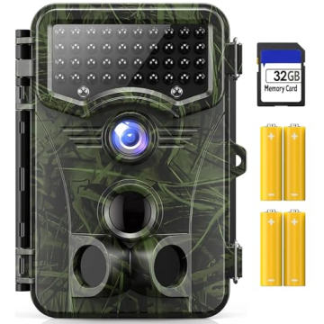 Vikeri 4K 32MP Trail Camera - Unmatched Wildlife Monitoring