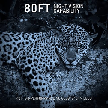 Vikeri 4K 32MP Trail Camera Perfect for Wildlife Monitoring