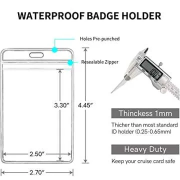 Waterproof Lanyards for Cruise Ships - 3 Pack Starter Kit