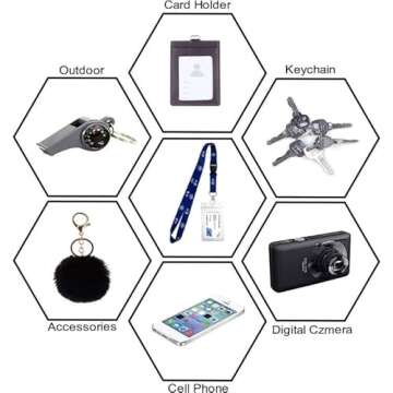 Waterproof Lanyards for Cruise Ships - 3 Pack Starter Kit