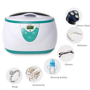 UKOKE USC06G Ultrasonic Jewelry Cleaner - Safe & Effective