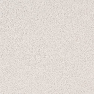 Baxton Studio Isaiah Ivory Boucle Ottoman for Modern Homes