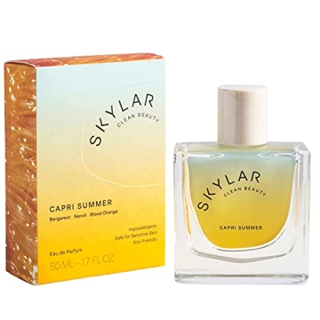 Skylar Capri Summer Eau de Parfum - Hypoallergenic & Clean Citrus Scent