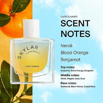 Hypoallergenic Citrus Perfume for Sensitive Skin - Skylar Capri