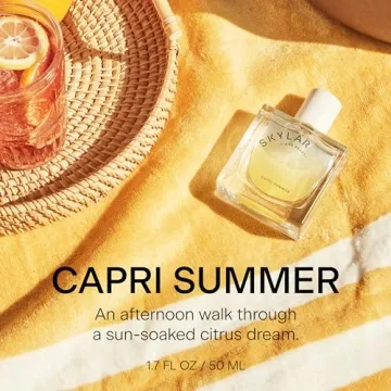 Hypoallergenic Citrus Perfume for Sensitive Skin - Skylar Capri