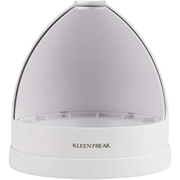 Kleen Freak Antibacterial Twister Plunger Caddy for Bathrooms