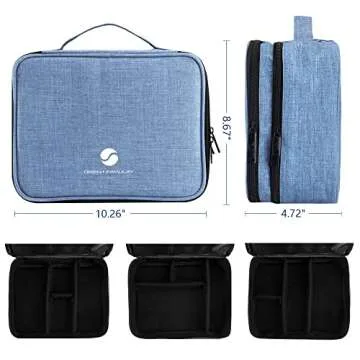 Travel Electronics Organizer for All Your Devices