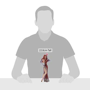 Enesco Disney Showcase Collection Couture de Force Jessica Rabbit Figurine, 8.67 Inch, Multicolor