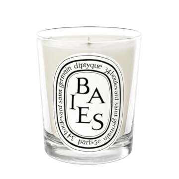 Diptyque Baies Scented Mini Candle - Luxurious Fragrance Experience