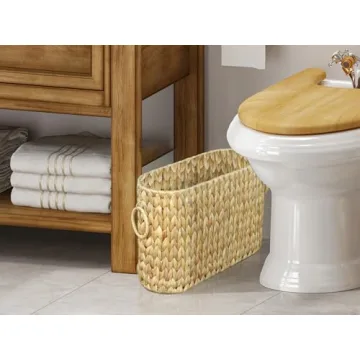 Coeusy Toilet Paper Storage Basket for Stylish Bathrooms