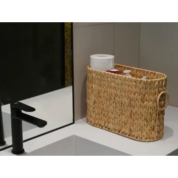 Coeusy Toilet Paper Storage Basket for Stylish Bathrooms