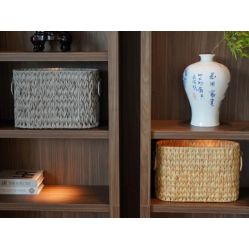 Coeusy Toilet Paper Storage Basket for Stylish Bathrooms