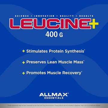 ALLMAX Nutrition Leucine 5,000 mg, 14.1 oz (400 g)