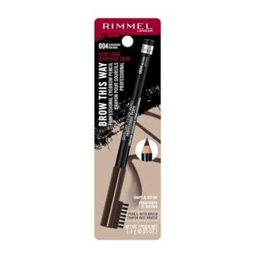 Rimmel London Eyebrow Pencil - Long-lasting & Pigmented