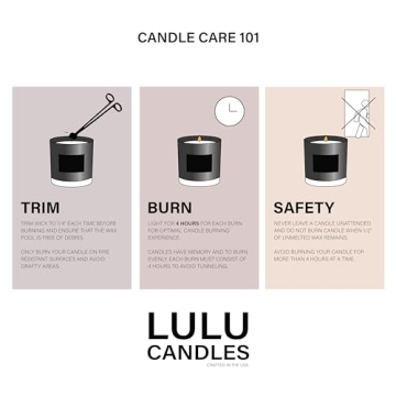 Lulu Candles: Jasmine Oud & Sandalwood Luxury Scented Soy Candle