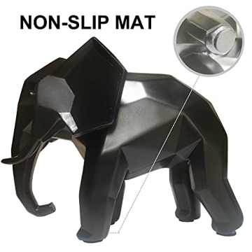 Elegant HOWFIELD Abstract Elephant Sculpture for Home Decor