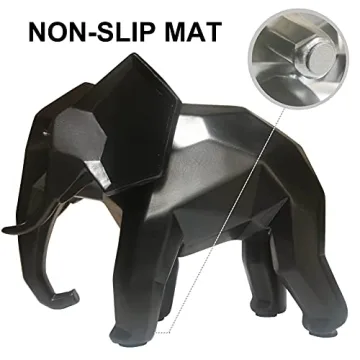 Elegant HOWFIELD Abstract Elephant Sculpture for Home Decor