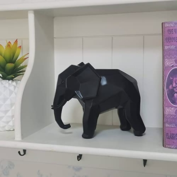 Elegant HOWFIELD Abstract Elephant Sculpture for Home Decor