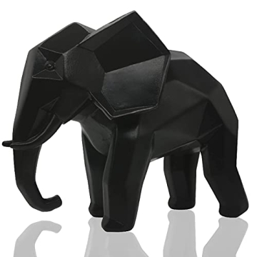 Elegant HOWFIELD Abstract Elephant Sculpture for Home Decor