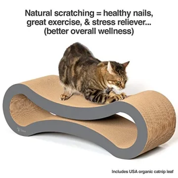 PetFusion Ultimate Cat Scratcher Lounge Durable Reversible Scratcher