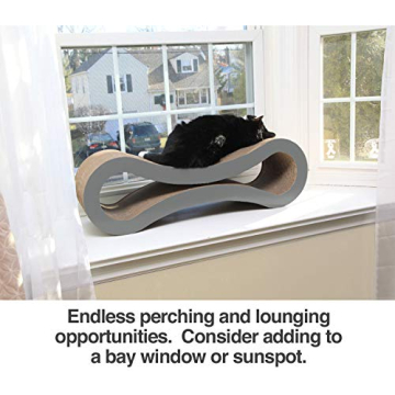PetFusion Ultimate Cat Scratcher Lounge Durable Reversible Scratcher