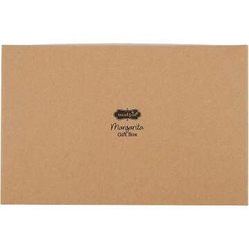 Mud Pie Margarita Gift Box with Glasses and Rimmer