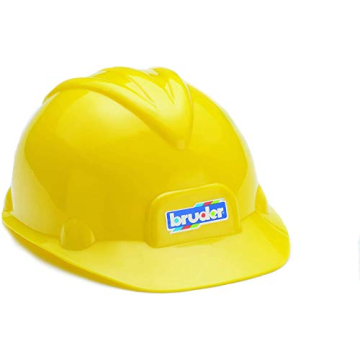 Bruder Kids Yellow Construction Worker Hard Hat for Play