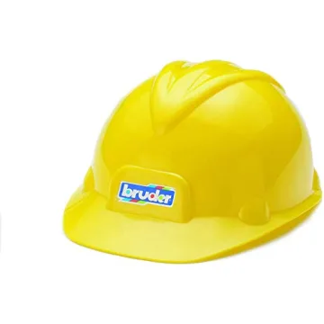Bruder Kids Yellow Construction Worker Hard Hat for Play