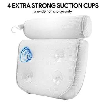 PEULEX Comfort Bath Pillow for Luxurious Relaxation