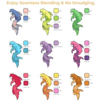 Ohuhu Brush Markers - 216-color Double Tipped Alcohol-based Art Marker Set for Artist Adults Coloring Illustration -Brush & Chisel Dual Tips - Honolulu Series of Ohuhu Markers - Refillable Ink