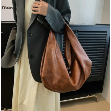 wudfume Super Large Dumpling Bag for Effortless Style